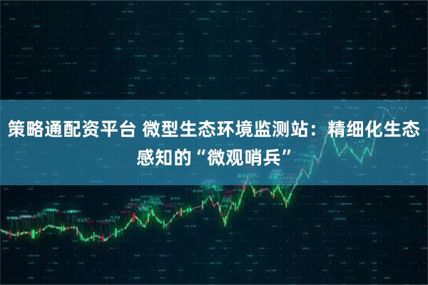 策略通配资平台 微型生态环境监测站：精细化生态感知的“微观哨兵”