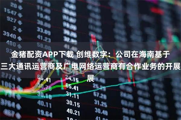 金猪配资APP下载 创维数字：公司在海南基于三大通讯运营商及广电网络运营商有合作业务的开展