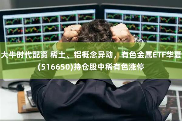 大牛时代配资 稀土、铝概念异动，有色金属ETF华夏(516650)持仓股中稀有色涨停